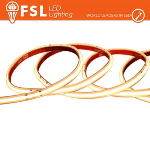 Striscia LED COB 5metri - IP65 3000K 24V 15W/m 1450lm/m